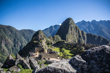 Machu Picchu ruins in Peru