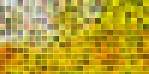 Light Orange vector background in polygonal style.