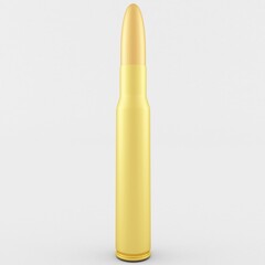 3d Rendering of a 30-06 Cartridge