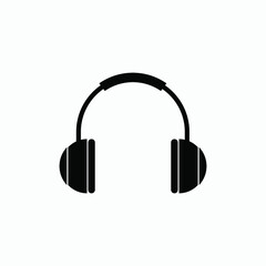 headphone icon vector