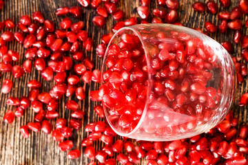 pomegranate seeds