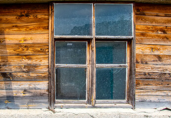 Beautiful   old wooder window