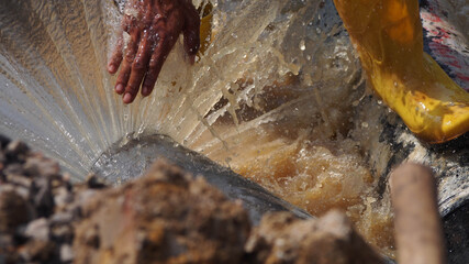 UPVC main pipeline leaks or burst resulting in water supply disruption to consumers