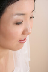 Close up bride