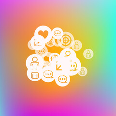 Social media marketing, Communication networking