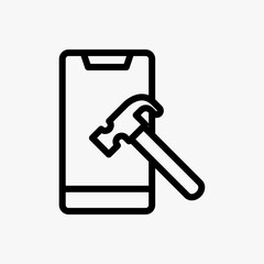 Phone repair icon
