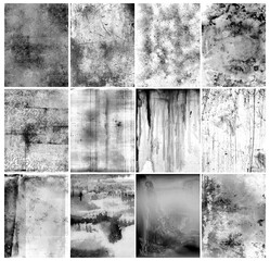  Vintage backgrounds and overlays