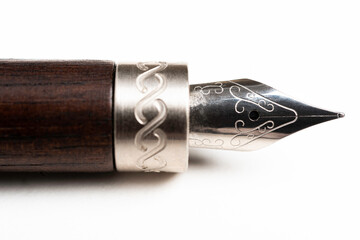 Wood Barrel Fountain Pen