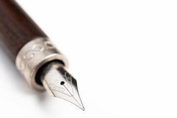 Wood Barrel Fountain Pen