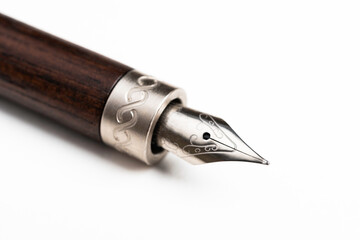 Wood Barrel Fountain Pen