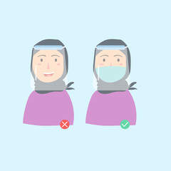 new normal face shield