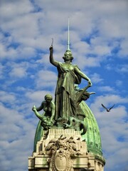 Justice high in the sky