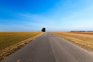 modern paved road