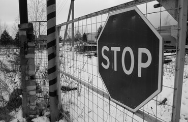 The passage is closed.