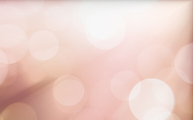 Luxury pink blur abstract background with bokeh lights for backgrounds concept of valentine day.