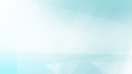 Abstract blue white and gray polygon triangle pattern gradient background. 3d render illustration.