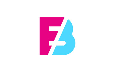 BE or EB Letter Initial Logo Design, Vector Template