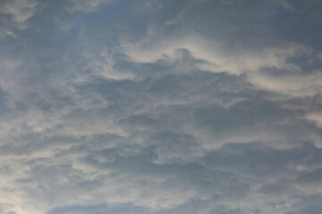 Background of dark clouds before a thunder-storm
