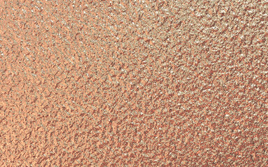 Rose gold copper foil paper texture background.