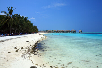 Beach at Maldives Island