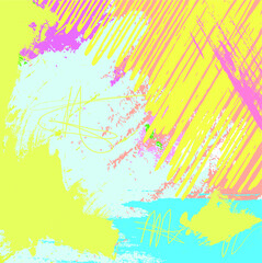 Fototapeta na wymiar Abstract colorful paint brush and strokes, scribble pattern background. colorful nice hand drawn and splash colours for your design. modern beautiful grunge and stripes backdrop