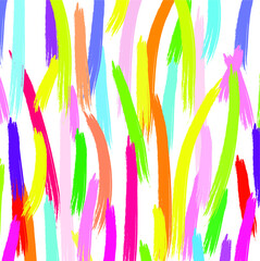 Abstract colorful paint brush and strokes, scribble pattern background. colorful nice brush strokes and hand drawn for your design. modern beautiful grunge and stripes pattern backdrop