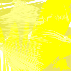 Abstract colorful yellow paint brush and strokes, scribble pattern background. colorful yellow nice brush strokes and hand drawn backdrop. modern beautiful grunge and stripes background
