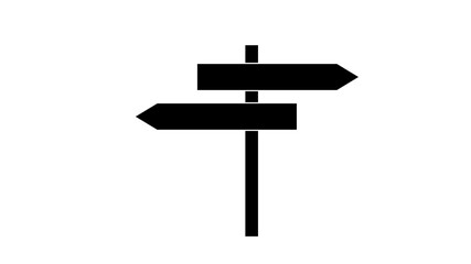 Blank road sign or Empty traffic illustration