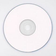 cd or dvd disk Isolated on gray background