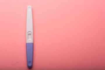 A pregnancy test kit isolated over various background