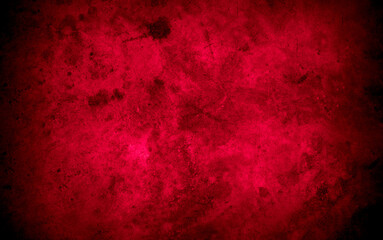 Old wall texture cement black red  background abstract dark color design are light with white gradient background.