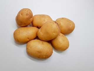 potatoes potato isolated food ingredient