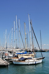 Fototapeta premium boats in the marina