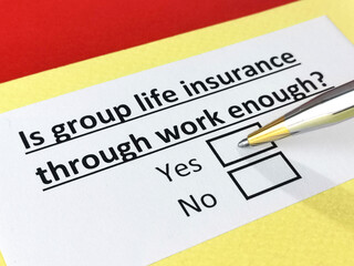 Questionnaire about insurance