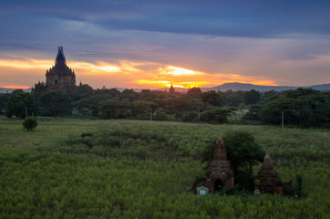 Bagan is an ancient city and a UNESCO World Heritage Site.