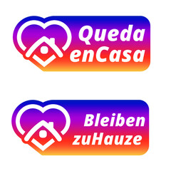 Stay home popular icon