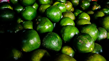 fresh cucumbers on the table
