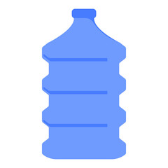 vector illustration of a big bottle icon