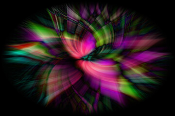 multicolored and abstract elements for graphic design