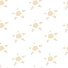 Cute star seamless pattern.Vector illustration for background,wallpaper,frabic.Editable element