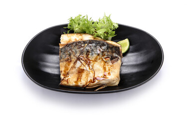 Grilled Saba Fish with Sauce