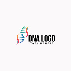 dna logo icon vector isolated
