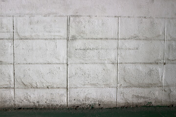 Old white brick wall for the background