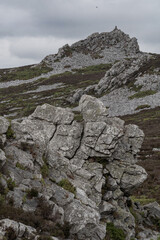 Stiperstones national park nature reserve in the Shropshire Hills UK