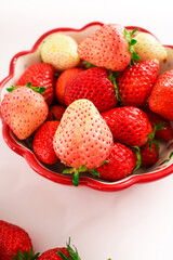 Fresh juicy strawberries