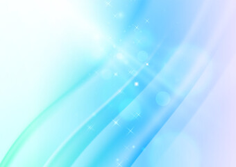 Fototapeta premium 光と立体的なドレープのイメージ背景素材