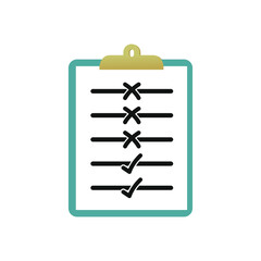 clipboard with checklist