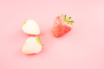 Fresh juicy strawberries