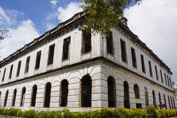 Obraz premium abandoned historical public structure baguio city 2