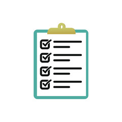 clipboard with checklist